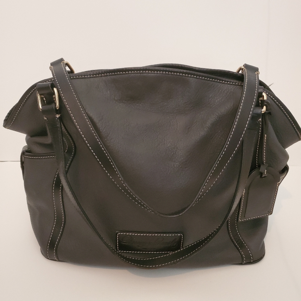 Dooney & Bourke black leather tote
